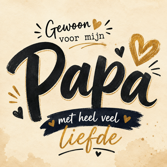Geschenkkaart - Papa (Zomaar Even)