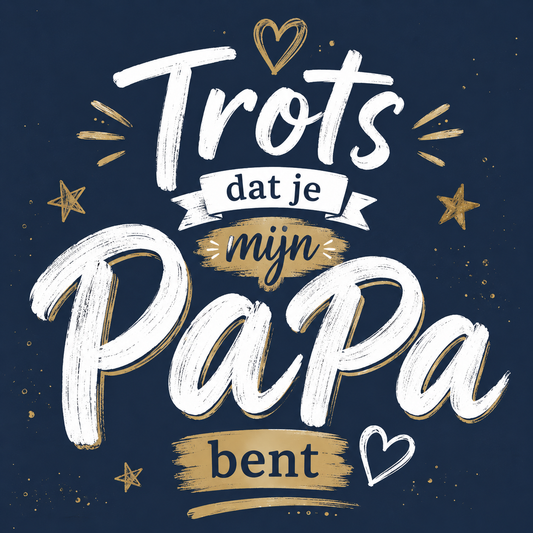 Geschenkkaart - Trots dat je mijn Papa bent